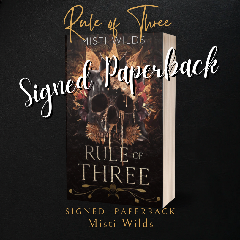Rule of Three Signed Paperback