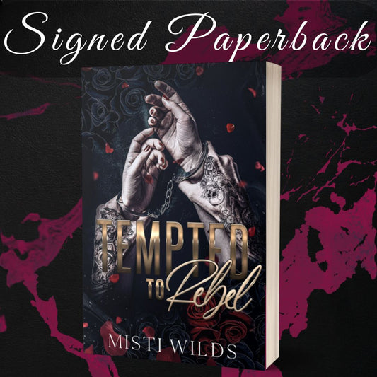Tempted to Rebel Signed Paperback